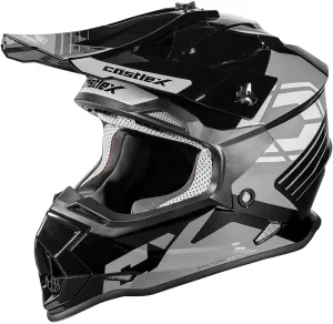 X Youth Mode MX Sector Helmet (Black - Large)