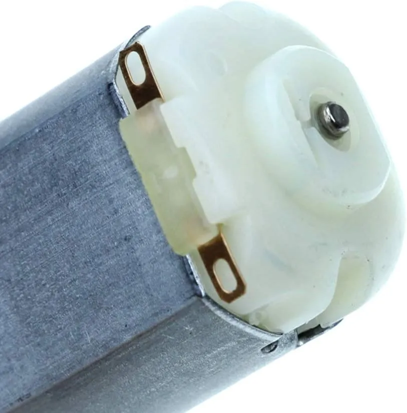 Xianglaa-Motor 1.5V-6V 0.3A 16000RPM Mini DC Motor, for DIY Toys Hobbies Smart Car Motor 130 Small Motor, Micro DC Motor, Wide Range of Applications (Speed(RPM) : Motor 12Tooth)