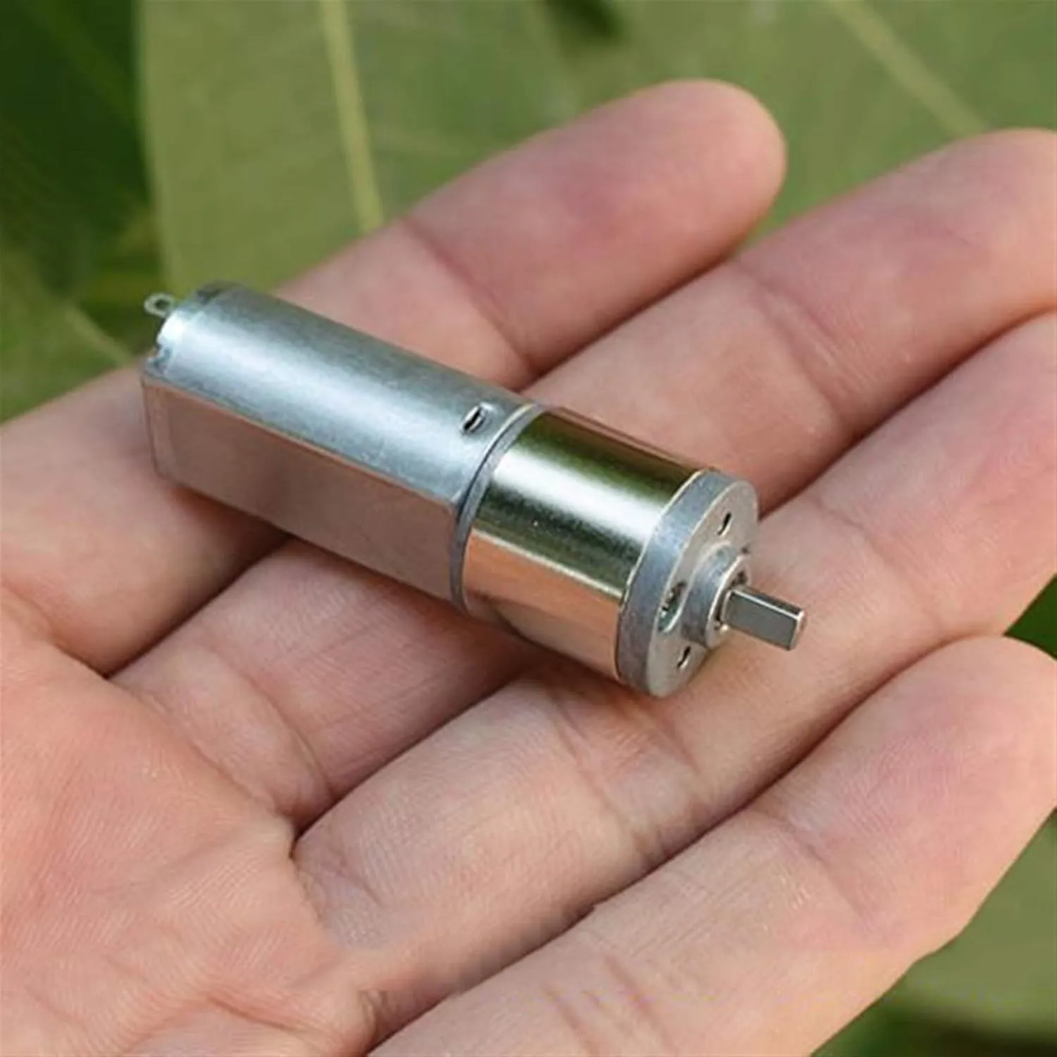 Xianglaa-Motor Micro Mini 16mm Electric Gear Motor, Metal Gearbox Slow Speed Large Torque DIY Robot Smart Car Toy,