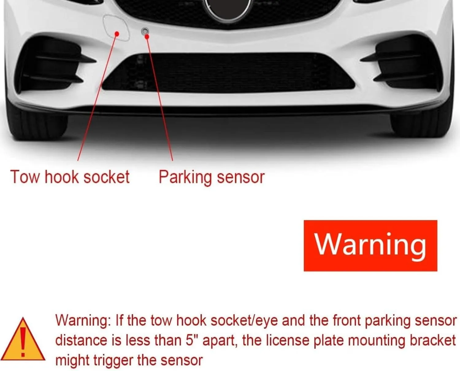 Xotic Tech Tow Hook License Plate Screw On Mount Bracket Compatible with Nissan 370Z 2009-2012 Juke Rogue or Infiniti FX JX QX G37 Q60 (Black)