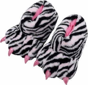 YESBOR Women's Plush Monster Feet House Slippers Halloween Furry Animal Costume Paw Claw Shoes