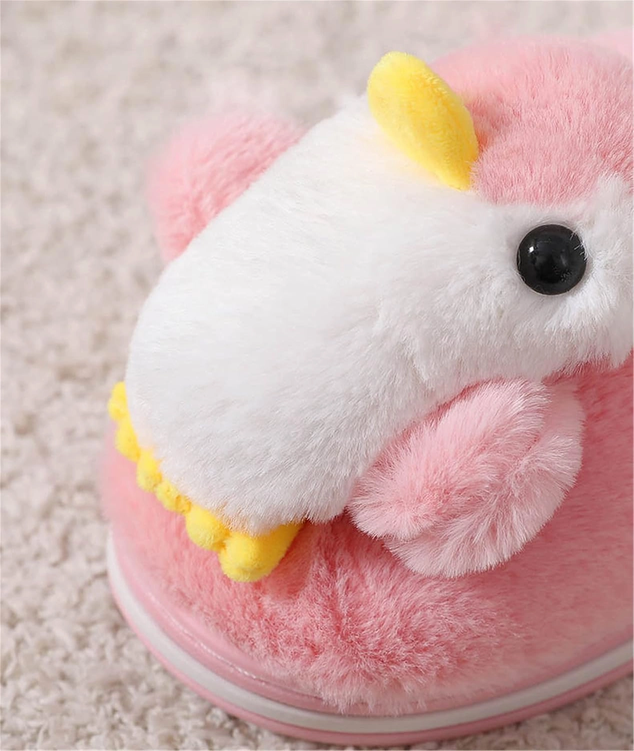YILANLAN Women's Penguin Plush Warm Animal Home Cute Slippers