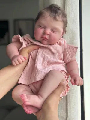 Zero Pam 20 Inch Reborn Baby Dolls Anatomically Correct Girl Realistic Newborn Baby Dolls Silicone Vinyl Full Body Real Lifelike Babies Doll Waterproof Toy Gifts for Kids