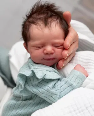 Zero Pam Life Like Reborn Baby Dolls Girls 18 Inch Realistic Baby Dolls Sleeping Newborn Real Looking Babies Doll That Look Real Babies Pascale Birthday Gifts