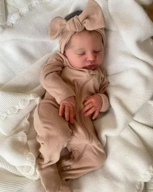 Zero Pam Real Life Reborn Baby Dolls 19 Inches Realistic Newborn Baby Girl Life Like Babies Dolls That Look Real Soft Silicone Babies Doll Toy for Kids