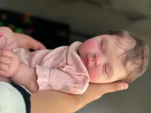 Zero Pam Reborn Baby Dolls Girl 20 Inch Realistic Baby Doll Soft Body Real Life Newborn Baby Dolls Adorable Life Like Baby Dolls That Look Real Sleeping Baby